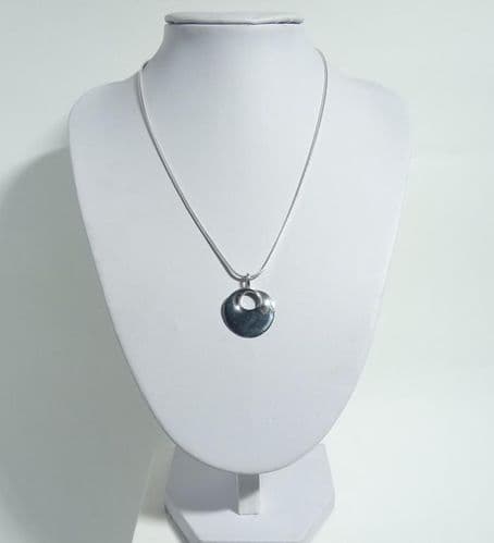 925 Sterling Silver Hand Crafted Pendant + Chain